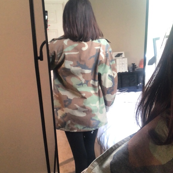 Oversized camo utility jacket - Picture 4 of 6
